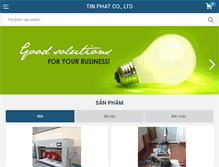 Tablet Screenshot of cokhitinphat.com